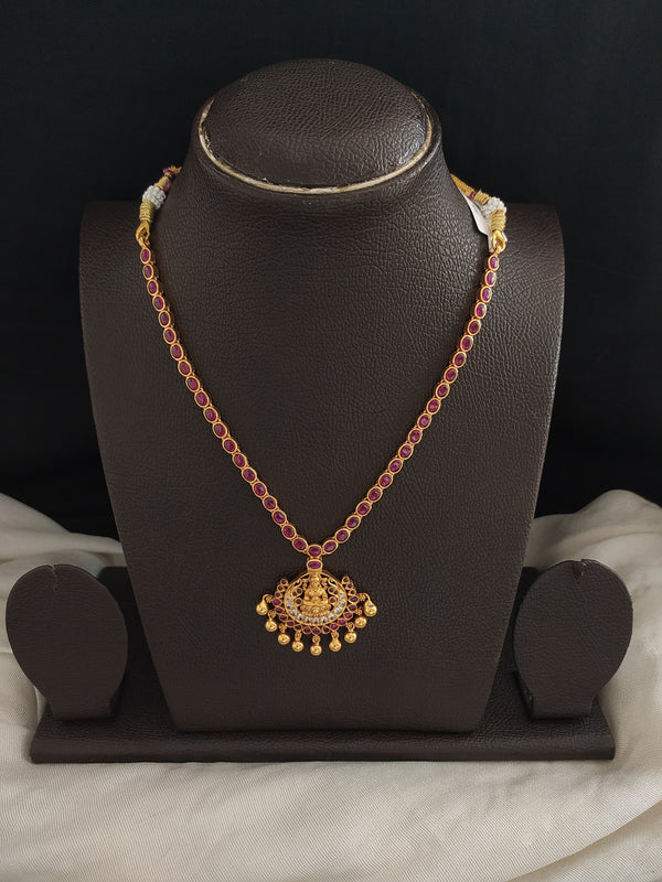 Lakshmi sales locket necklace